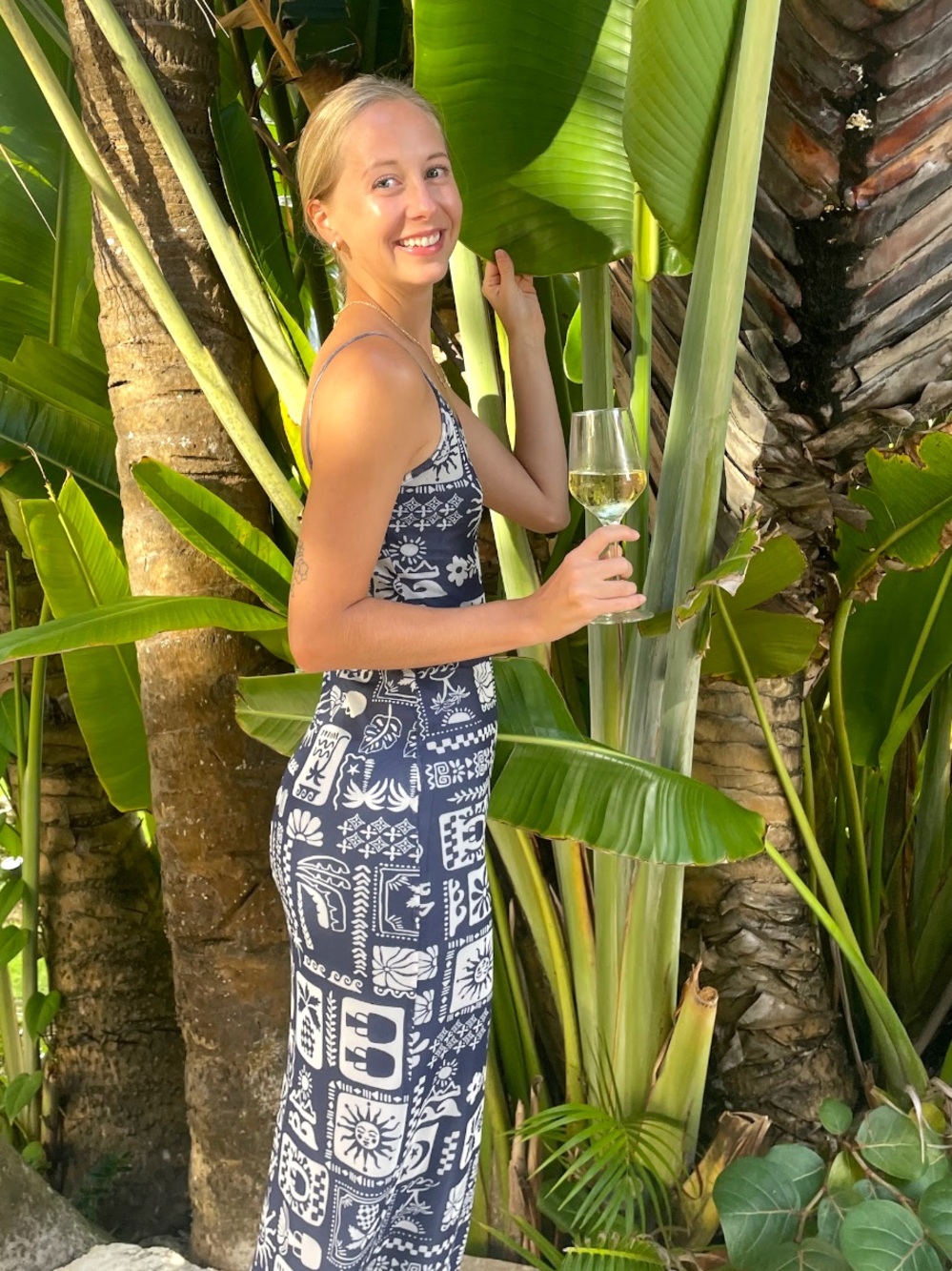 Beachy Fitted Dress
